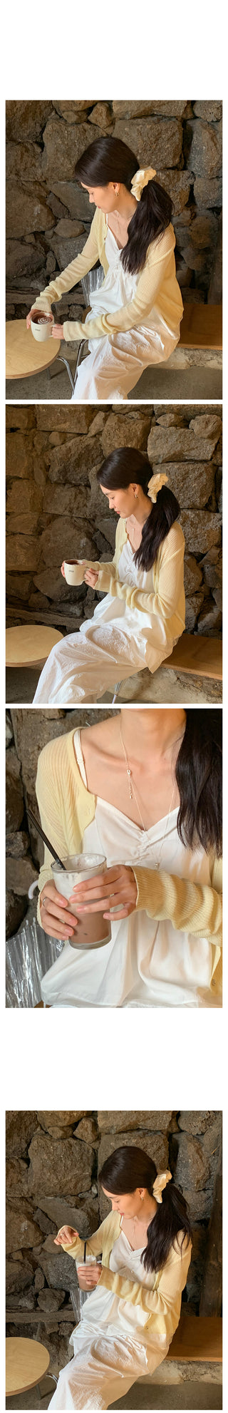 Ribbed Summer Cardigan