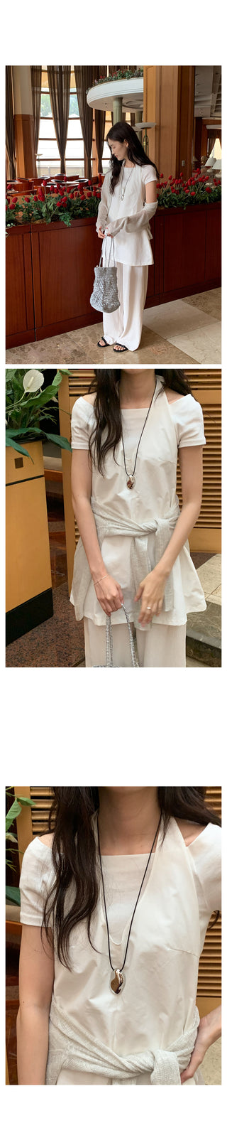 See-through summer cardigan