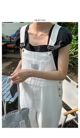 Checked 2-way blouse