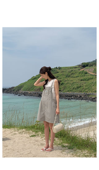 Overalls dress
