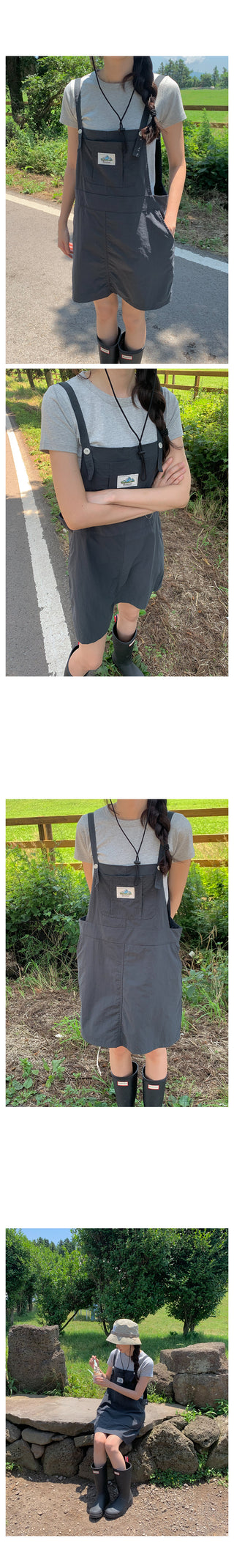 Overalls dress