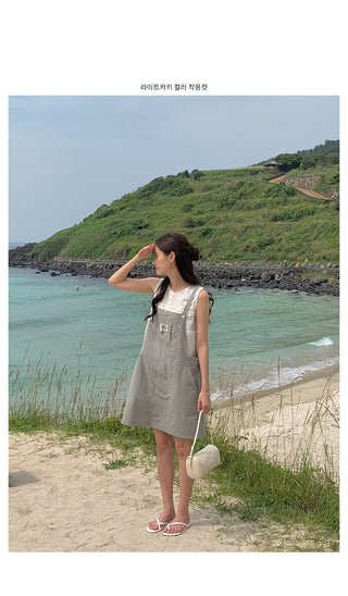 Overalls dress
