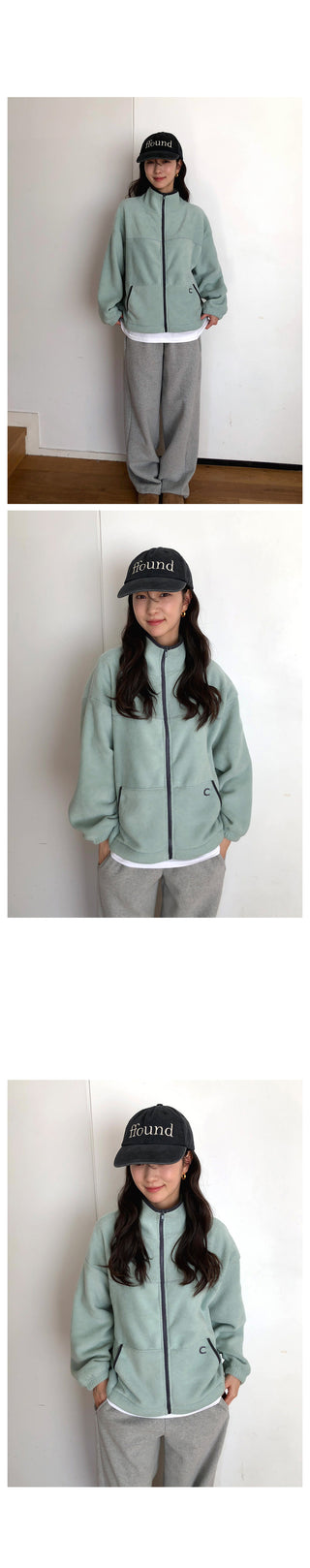 (2 colors) Fleece-lined jogger pants