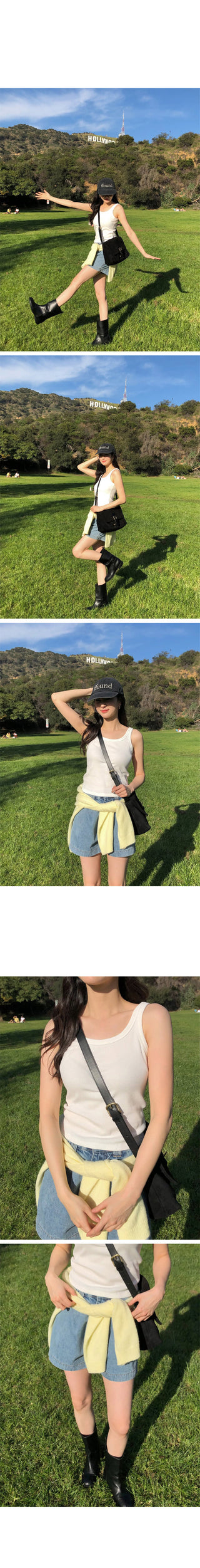 (4 colors) Layered Camisole