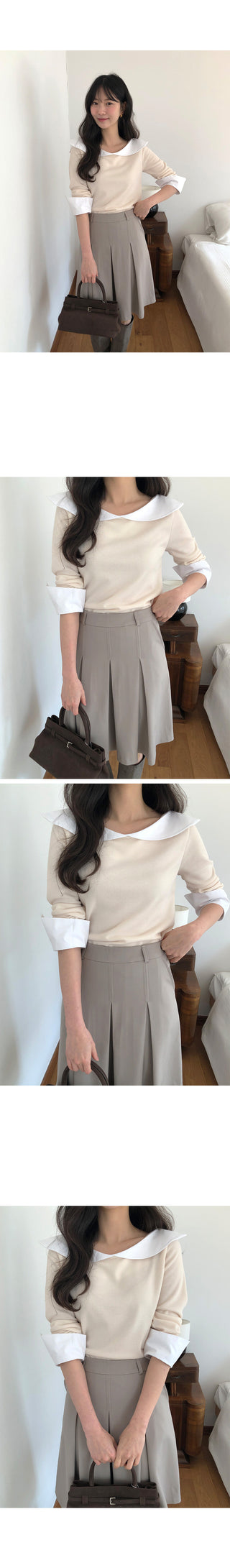 (3 colors) Color 1 Layered T-shirt