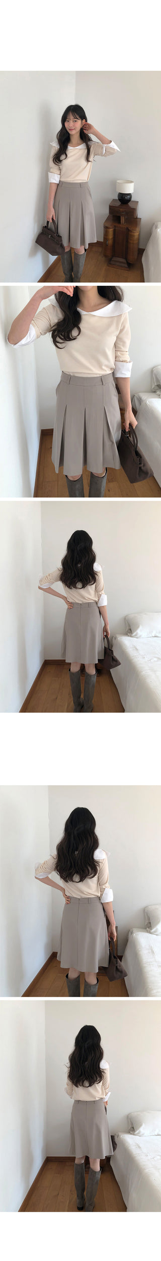 (3 colors) Color 1 Layered T-shirt