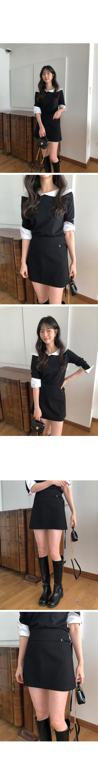 (3 colors) Color 1 Layered T-shirt