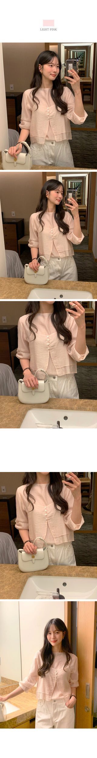 Bustier blouse