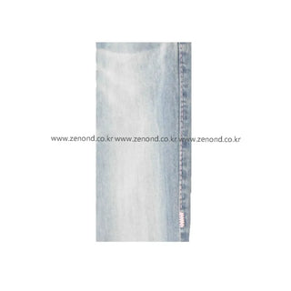 Stitched low-rise jeans