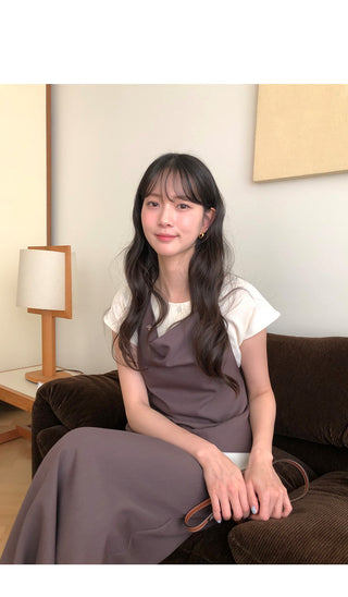 (2 colors) Button blouse