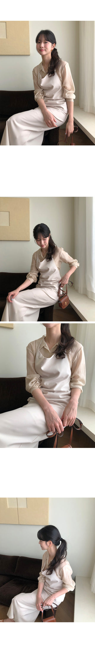(2 colors) Long skirt