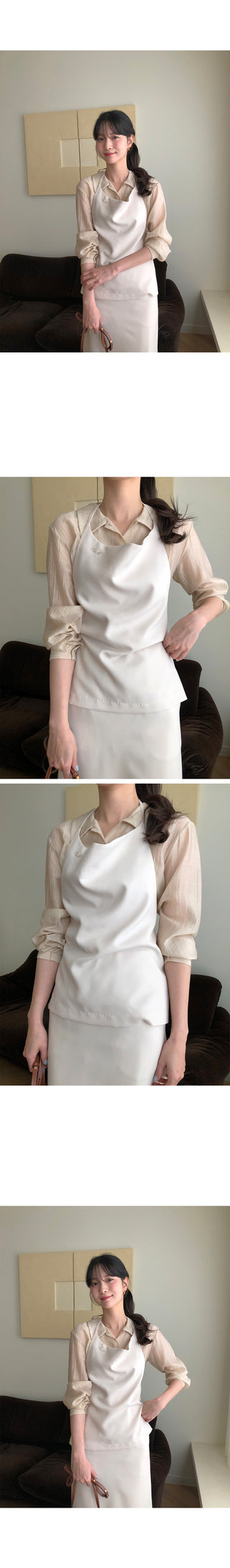 (2 colors) Long skirt