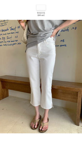 [2 colors] Capri Pants