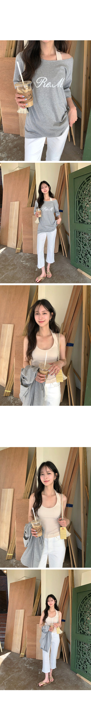 [2 colors] Capri Pants