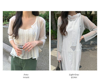 [4 colors] Summer Cardigan
