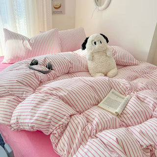Pink Cozy Bedding Set
