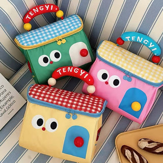 Cute Cottage Makeup Bag