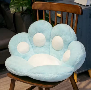 Pastel Cat Paw Seat Cushion