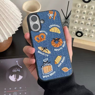 Denim Bread iPhone Case