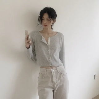 Detail Slim Cardigan