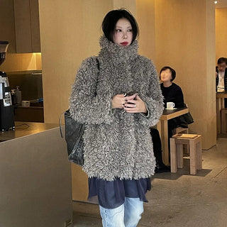 curly fur strap JK (2c)