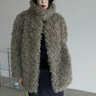 curly fur strap JK (2c)