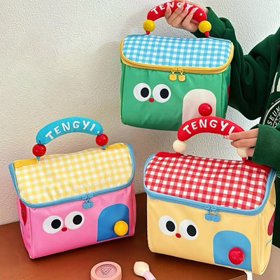 Cute Cottage Makeup Bag