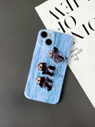 Cute Otters iPhone Case