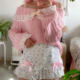 Coquette Pink Sweater