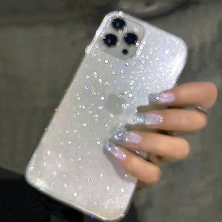 Glittering Transparent iPhone Case