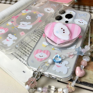 Pink Puppy Magnetic iPhone Case