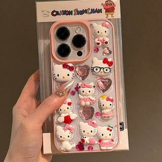 Hello Kitty Rhinestone iPhone Case