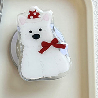 Splash Ink Puppy iPhone Case