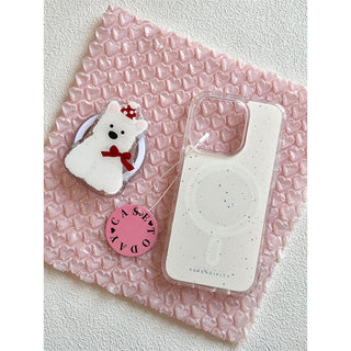 Splash Ink Puppy iPhone Case