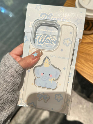 Small Floral MagSafe Puppy iPhone Case