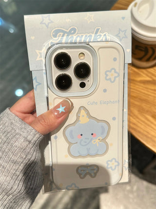 Small Floral MagSafe Puppy iPhone Case