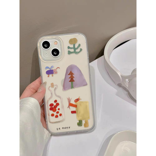Small Floral MagSafe Puppy iPhone Case