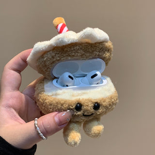 Plush Jellycat Cake AirPods Case