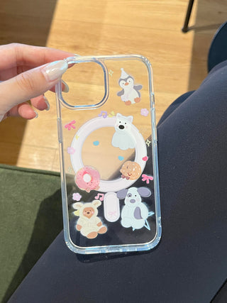 West Penguin Bear iPhone Case