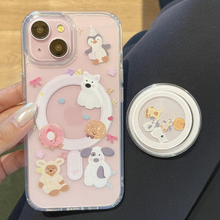 West Penguin Bear iPhone Case