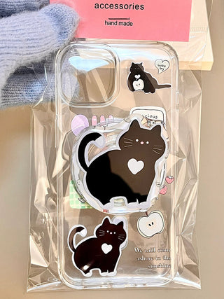 Small Floral MagSafe Puppy iPhone Case