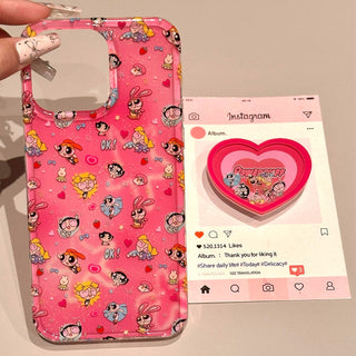 Strawberry Powerpuff Girls iPhone Case
