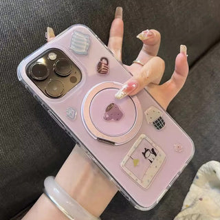 Taro Purple Coffee Cup iPhone Case