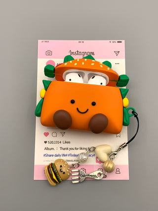 Dinosaur Burger AirPods Case