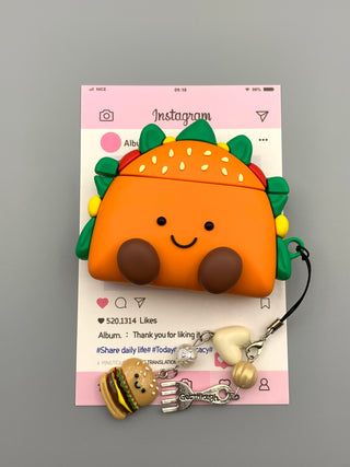 Dinosaur Burger AirPods Case