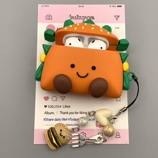 Dinosaur Burger AirPods Case