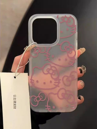 Small Floral MagSafe Puppy iPhone Case