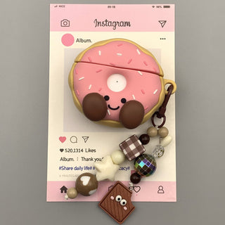 Small Floral MagSafe Puppy iPhone Case