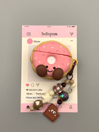 Small Floral MagSafe Puppy iPhone Case