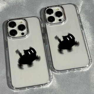 Small Floral MagSafe Puppy iPhone Case